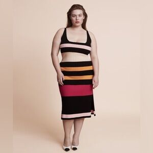 NWT 11 Honore Striped Dress